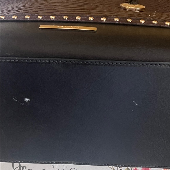 Brahmin Purple and Black Satchel - Picture 13 of 13